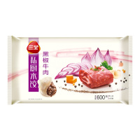 三全私厨黑椒牛肉水饺600g