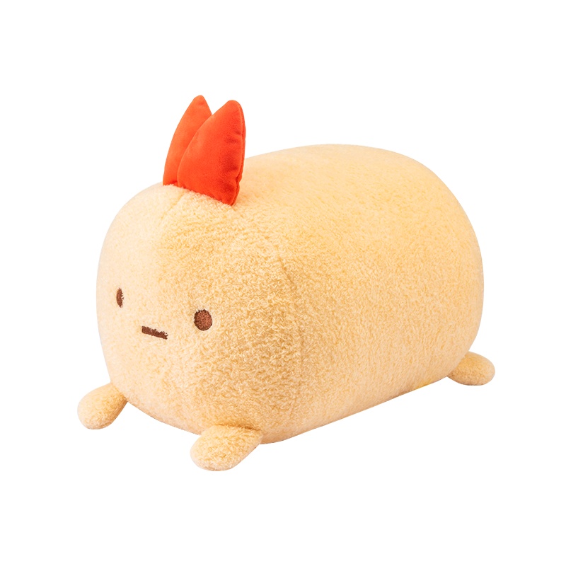 名创优品(miniso) 角落小伙伴系列公仔生日礼物毛绒玩具布娃娃创意玩偶[炸虾尾趴姿公仔]