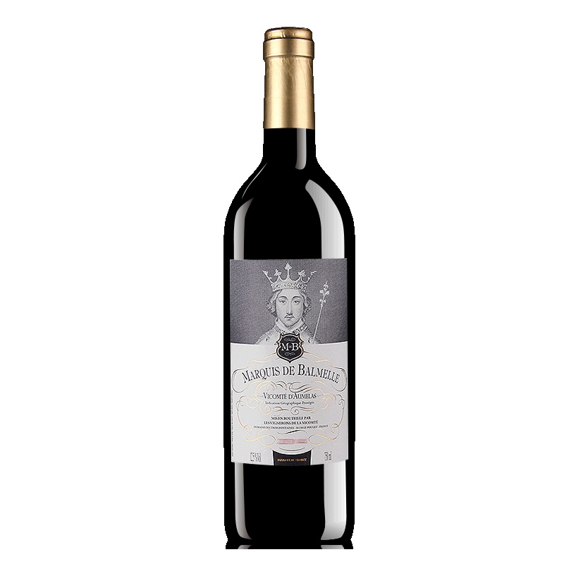 法国进口原瓶原装红酒波美公爵干红葡萄酒单支装750ml送酒刀