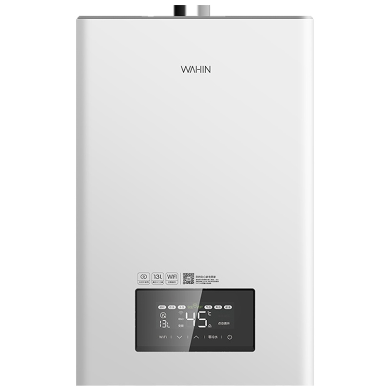 [美的出品]WAHIN华凌13升家用 天然气燃气热水器JSQ25-L6(天然气)创新零冷水 智能变升 全屋巡航