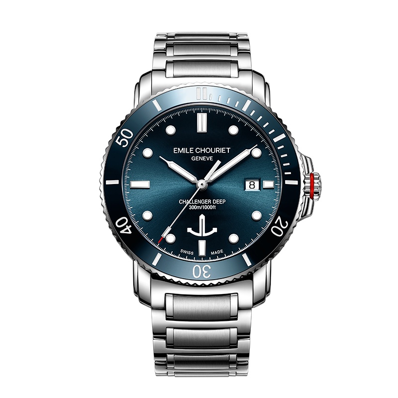 (Emile Chouriet)瑞士艾米龙表挑战者系列男士机械表08.1169.G.6.AW.93.6