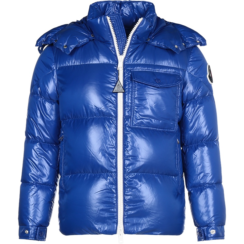 MONCLER 盟可睐 男士 聚酰胺鹅绒连帽羽绒服外套 1B58000 68950