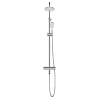 四季沐歌[MICOE]一键恒温淋浴花洒增压喷枪花洒多出水精铜质龙头置物架花洒挂墙式淋浴套装