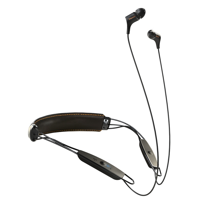 杰士(Klipsch) R6 Neckband Bluetooth无线颈挂式蓝牙耳机重低音 黑色