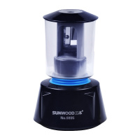 三木(SUNWOOD) 5935 USB电动削笔器 学生/办公文具 卷笔刀 电池电源双驱动 颜色随机