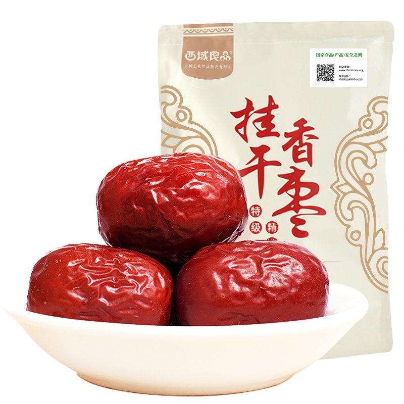 西域良品 若羌挂干香枣特级精选500g ZX