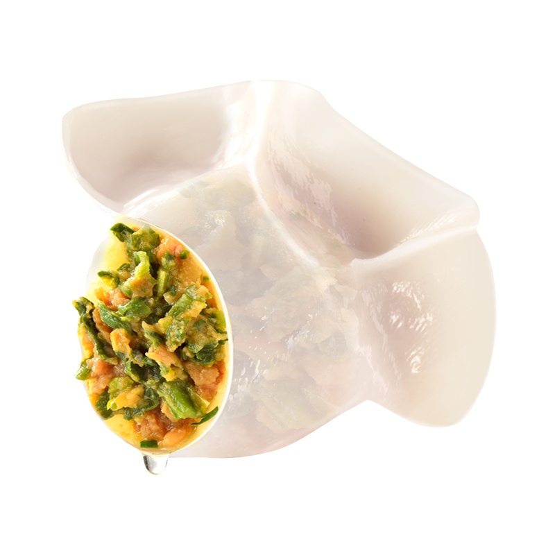 和善园480g水饺韭菜鸡蛋水饺4盒送芹菜猪肉2盒