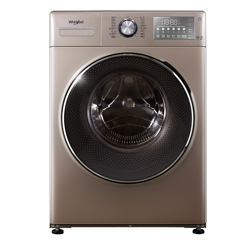 惠而浦(Whirlpool)新睿系列8.5公斤全自动变频智能滚筒洗衣机 空气洗 洗干一体机WG-F85887BHCIEP