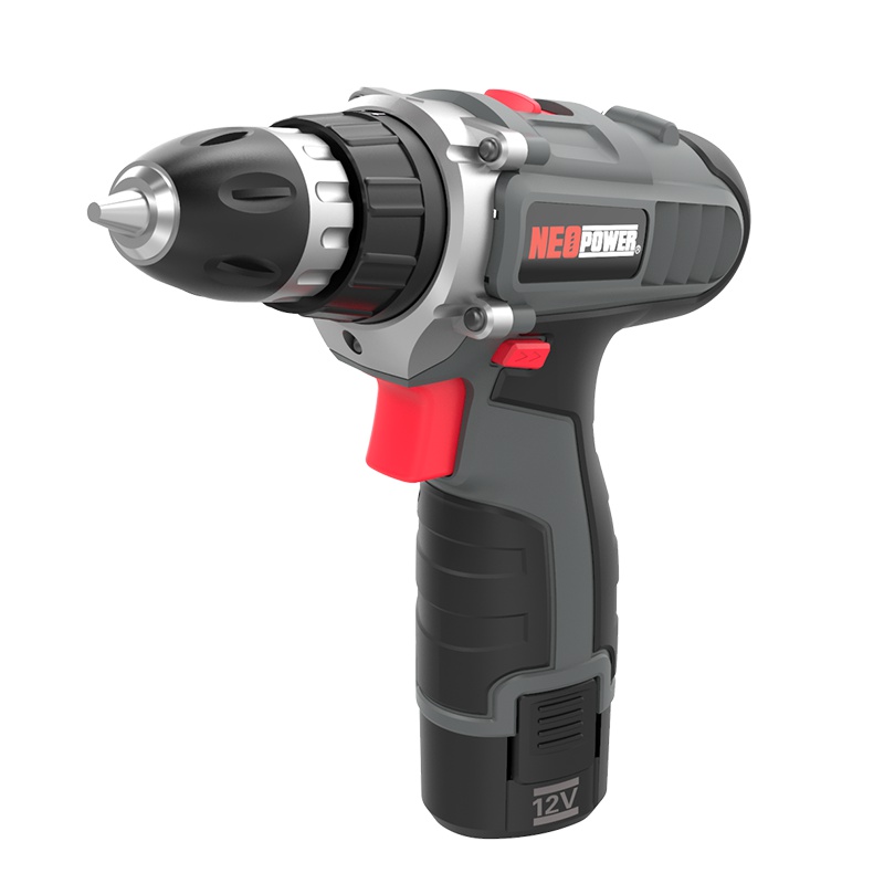 尼奥动力(neopower)锂电手电钻电动螺丝刀12V双速家用多功能充电式电钻 ML-CD62C-12V