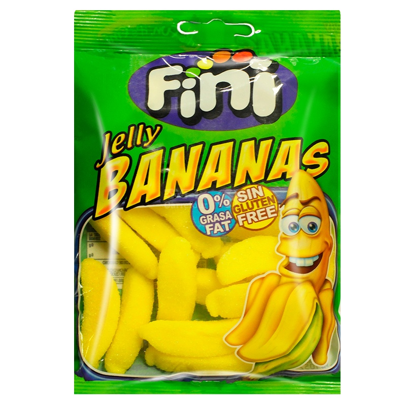 菲尼 香蕉形橡皮糖 100g/袋
