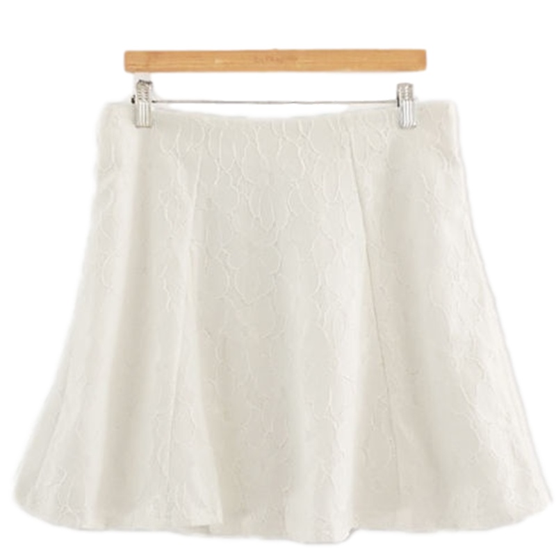 【福利款】拉夏贝尔UlifeStyle初秋新款半身裙通勤简约时尚休闲纯色A字短裙