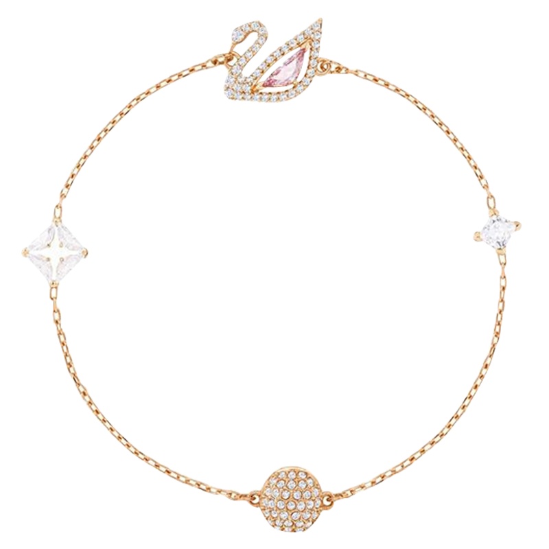 Swarovski 施华洛世奇 女士浪漫天鹅球形搭配手链 S号 5485876
