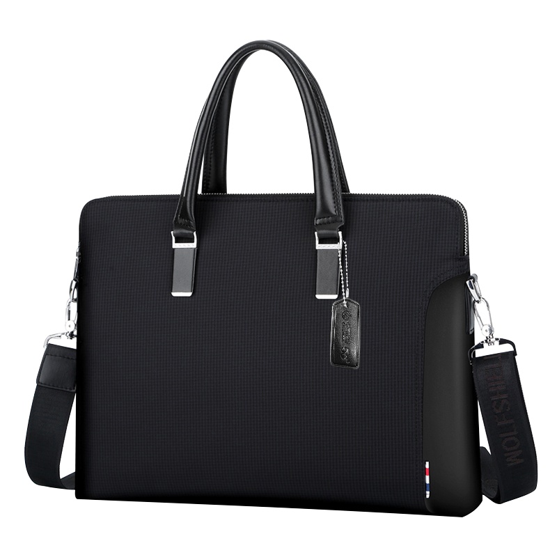 SCP 手提电脑包 SCP-DX0553 商务手提牛津布笔记本黑色电脑包(单位:件)