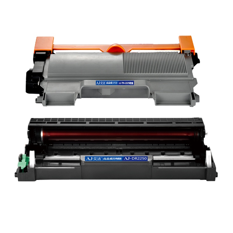 艾洁 TN2225/TN2215粉盒+LD2441/LD2641硒鼓套装 适用兄弟HL-DCP7060D;DCP7065
