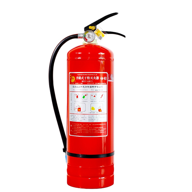 神龙 灭火器 干粉灭火器5公斤 车载家用及商用灭火器5kg MFZ/ABC5