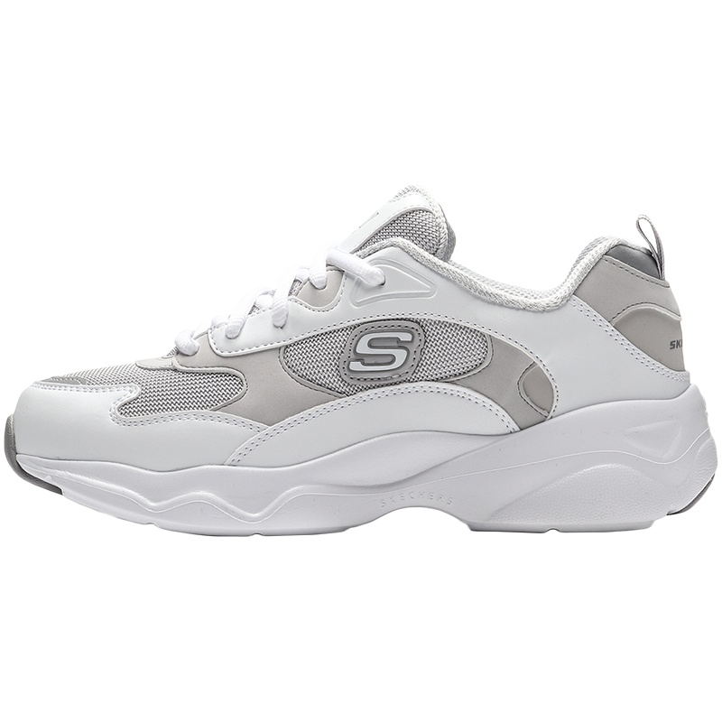 斯凯奇 Skechers D'LITES系列 熊猫鞋 女子休闲鞋 88888359-WLGY