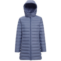 波司登2020年轻薄中长款大码羽绒服女妈妈装居家通勤B00131014B