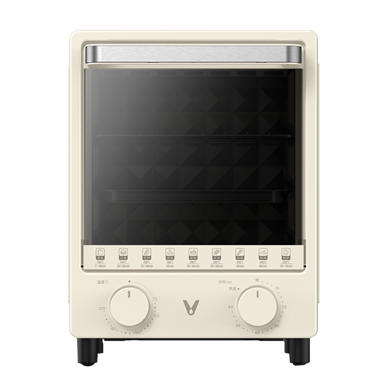 云米12L电烤箱家用烘焙小型一人食烤箱多功能全自动高颜值正品上下一体控温电烤箱