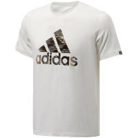 阿迪达斯男服短袖T恤针织圆领套头上衣休闲运动服GL3703