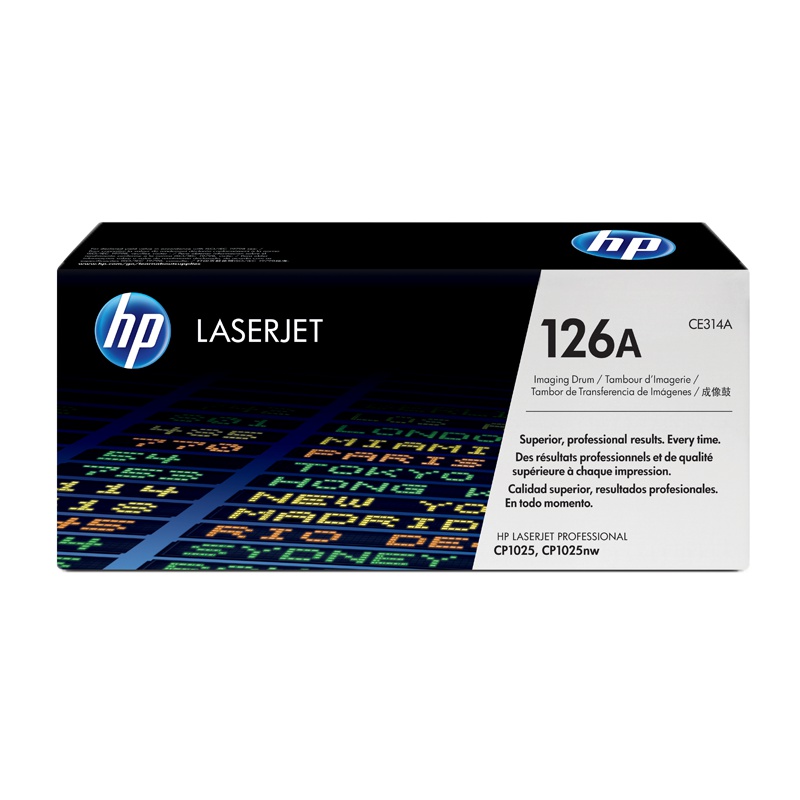 惠普CE314A打印机墨粉硒鼓14,000页黑色/7,000页彩色黑色1支(适用CP1025打印机)(支)