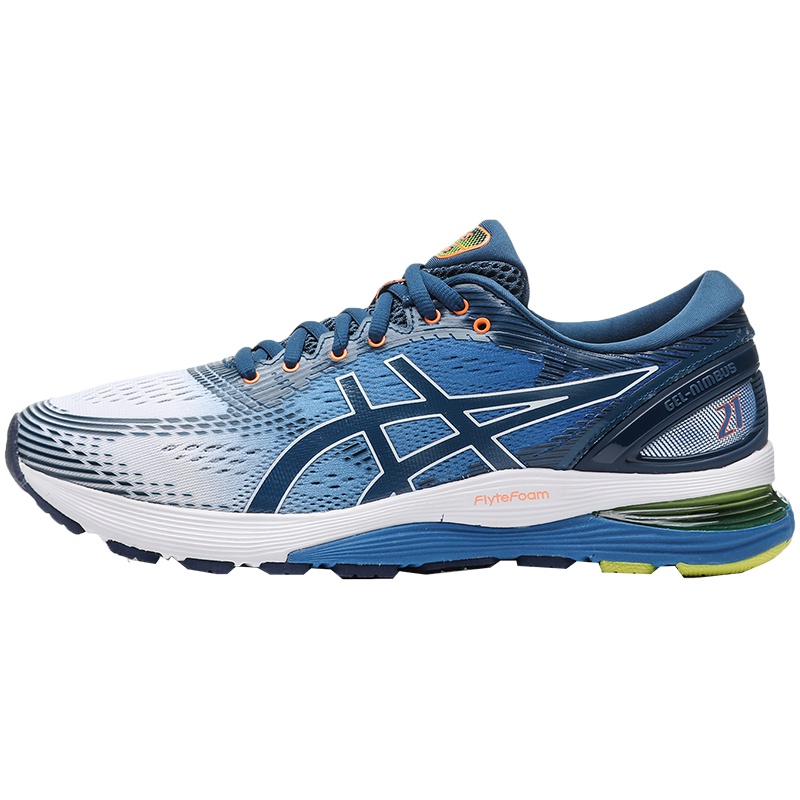 ASICS男鞋跑步鞋GEL-NIMBUS 21跑步运动鞋1011A714-100