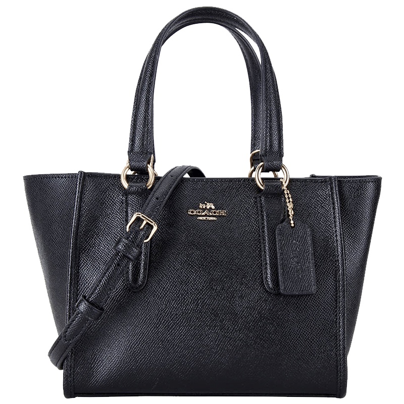 COACH/蔻驰女士皮质手提单肩斜跨包