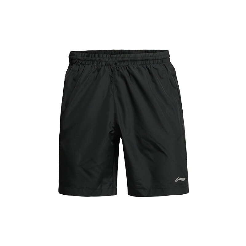 李宁(LI-NING)2014男夏季短装跑步速干透气五分裤健身裤运动短裤AKSJ105-2