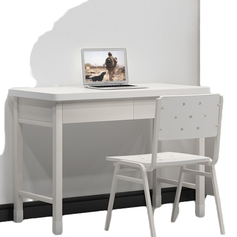 顶鸿DH-HY0415金属制式营具办公桌营房学习桌培训二抽桌