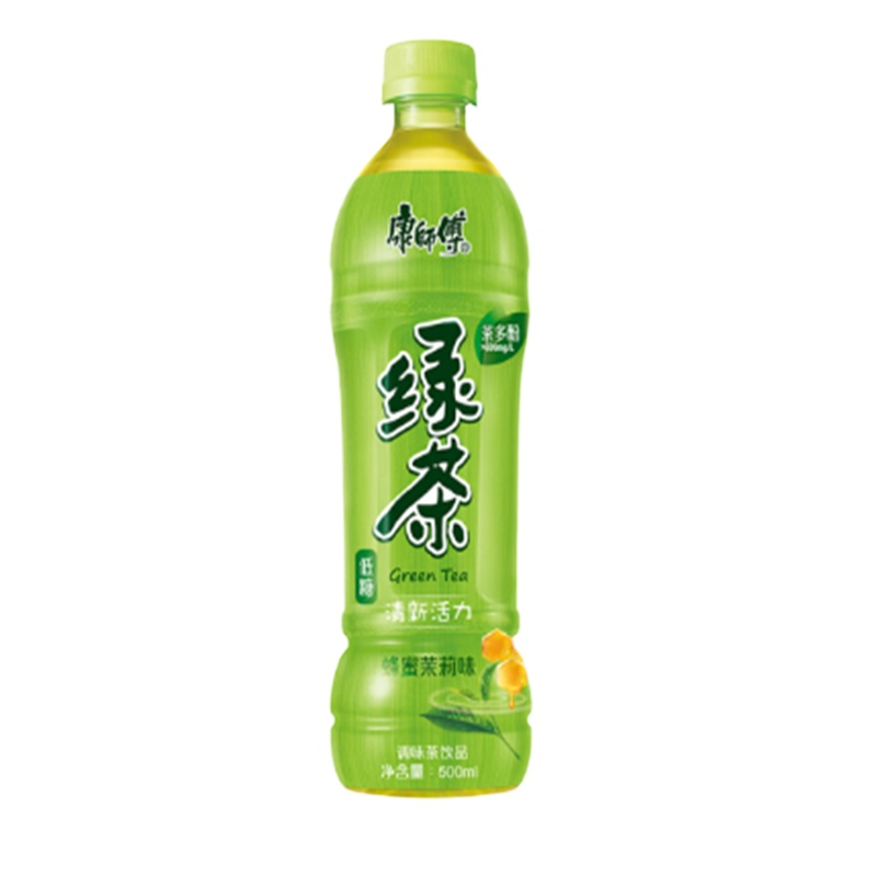 康师傅绿茶500ml*12蜂蜜茉莉味