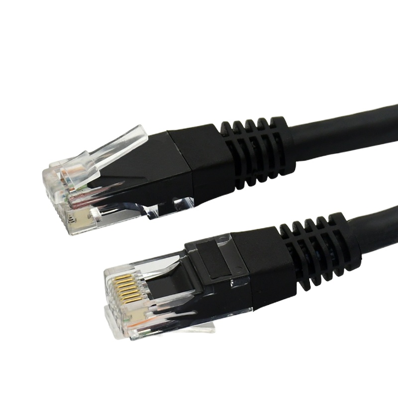 酷比客(L-CUBIC) LCLN6RRECBK-2M六类非屏蔽纯铜网线黑色2M