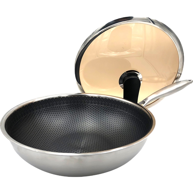 荣事达304钢优选蜂窝不沾炒锅RSD-YXCG8732