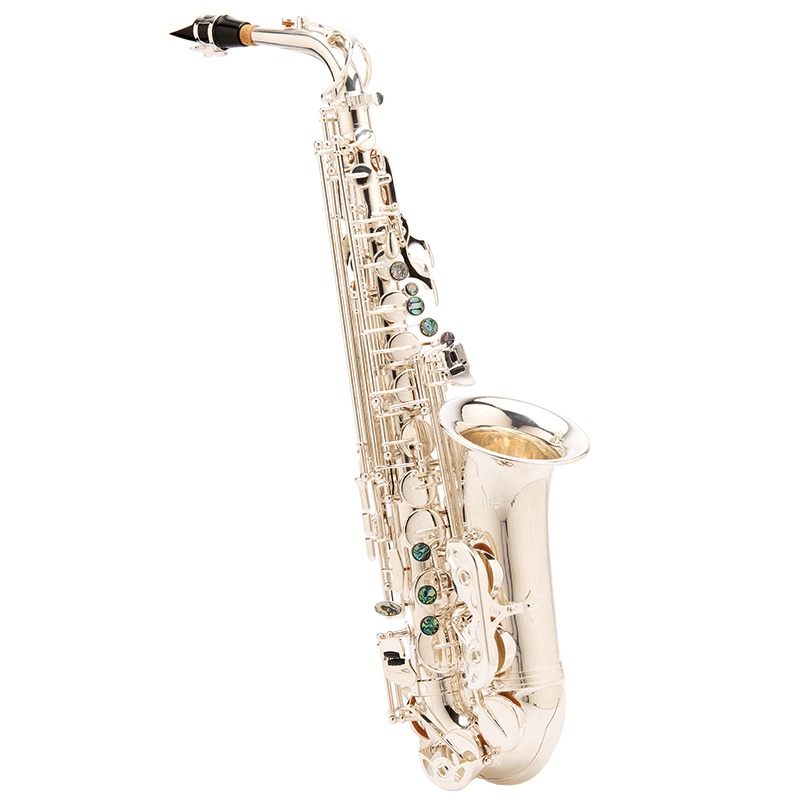 梵巢 中音萨克斯 西洋管乐器 降E调 FAS-768 黄铜 镀银 雕花 成人 学生 演奏 练习