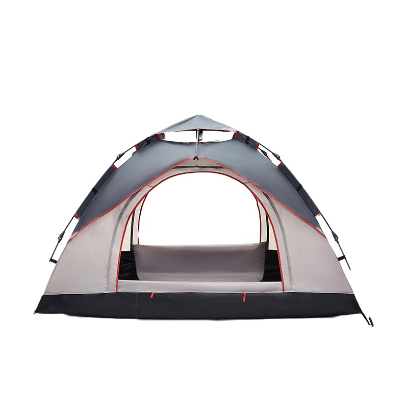 外交官帐篷黑配灰