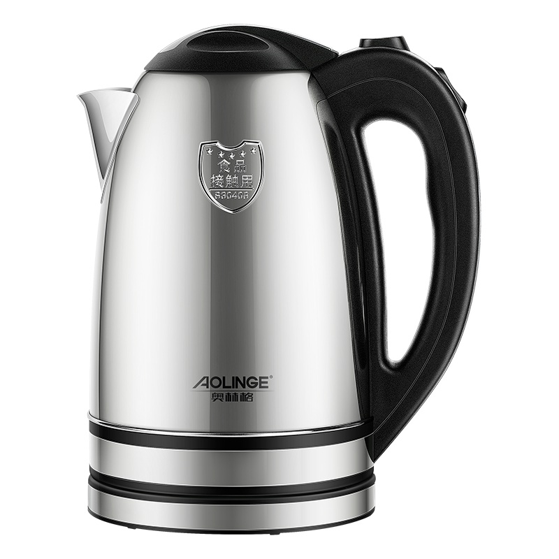 奥林格(AOLINGE)ZM-530C大容量家用水壶自动断电304不锈钢宿舍电热烧水壶3L热水壶开水壶煮茶壶