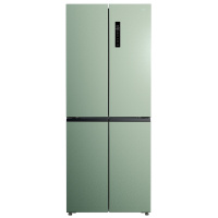 TCL 408升 双变频风冷无霜十字对开门双开门电冰箱 AAT养鲜 一级能效 (天青釉)R408T1-U