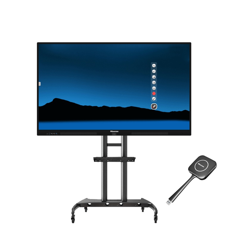 海信(Hisense)LED86W80U人工智能会议平板 触摸一体机无线投屏视频会议智慧书写(拉丝黑)