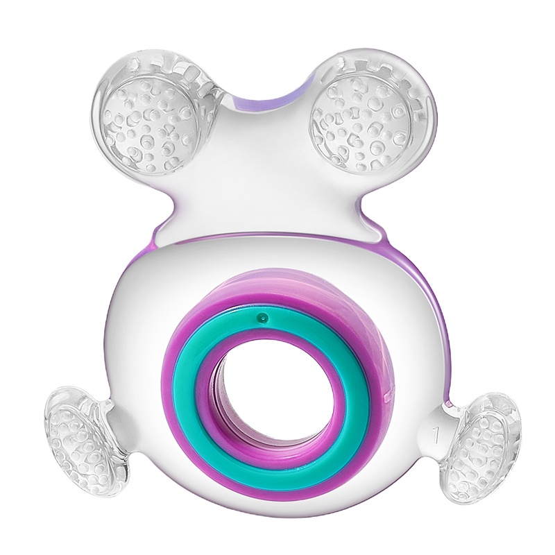 babycare婴儿牙胶 磨牙棒可水煮硅胶带收纳盒防吃手儿童咬咬胶 蜻蜓牙胶 1908