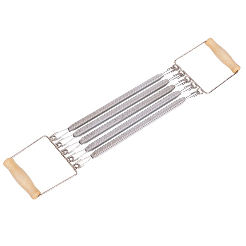 君诚(JUNCHENG) 拉力器 WS-911 镀铬木柄拉力器