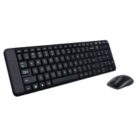 罗技(Logitech)MK220无线键鼠套装黑色