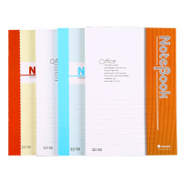 玛丽A5办公软面抄软抄本笔记本 32100记事本日记本72张/本办公用 封面随机一本