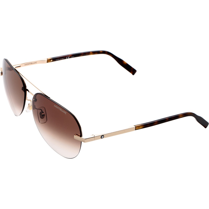MONTBLANC 万宝龙 男士金属太阳镜眼镜 MB0018S