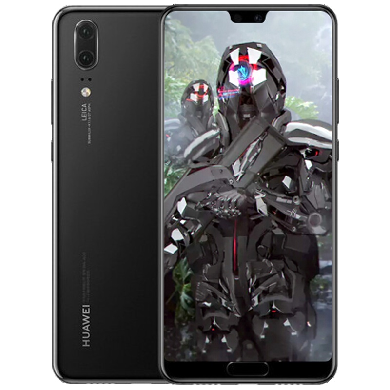 【二手95新】华为 P20 6+64G 亮黑色 全网通 手机【原装靓机】