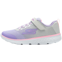 【自营】SKECHERS斯凯奇女大童休闲鞋跑步低帮魔术贴运动鞋81354L