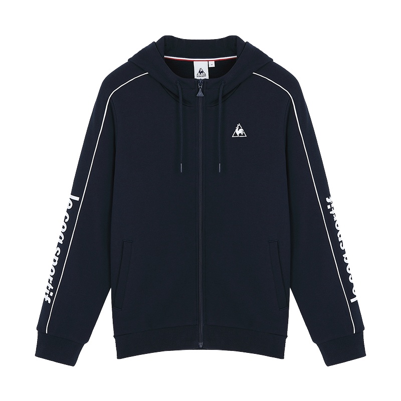 乐卡克LeCoqSportif 中性带帽拉链开衫 CB-5649203