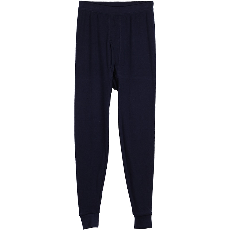 红豆居家男士秋裤秋冬纯棉舒适保暖棉毛单条男裤