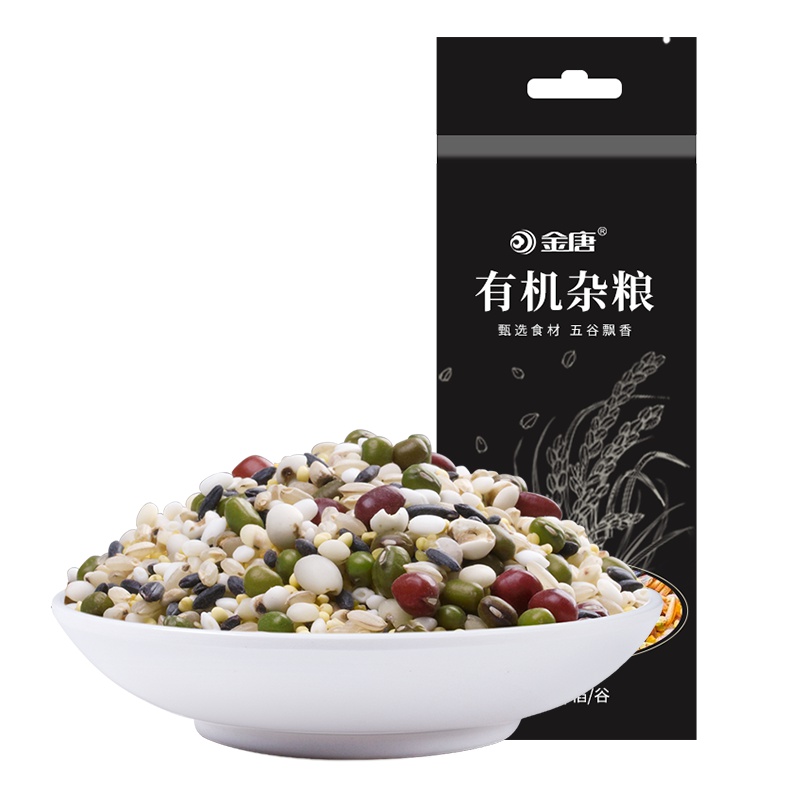 金唐(KTANG)有机十谷米500g东北特产多样谷物混合杂粮粗粮粥五谷杂粮养生粥