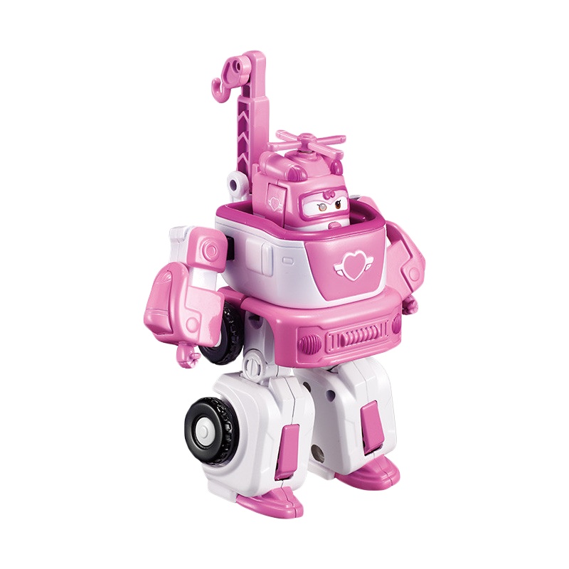 奥迪双钻(AULDEY)超级飞侠 载具变形 拼装组装 Q版机器人套装-小爱720354