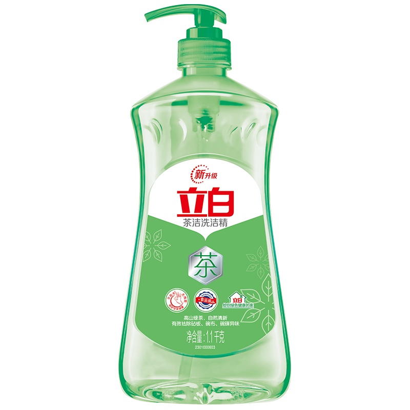 立白茶洁洗洁精 1.1Kg/瓶