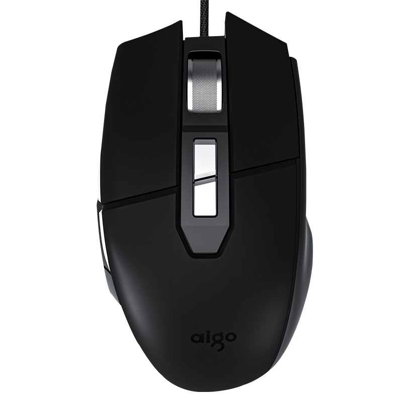 爱国者 RGB游戏竞技有线鼠标 绝地求生吃鸡宏编程 Q38 8键可压枪鼠标 黑色