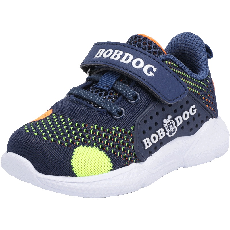 巴布豆童鞋宝宝鞋子男童2019夏款儿童运动鞋